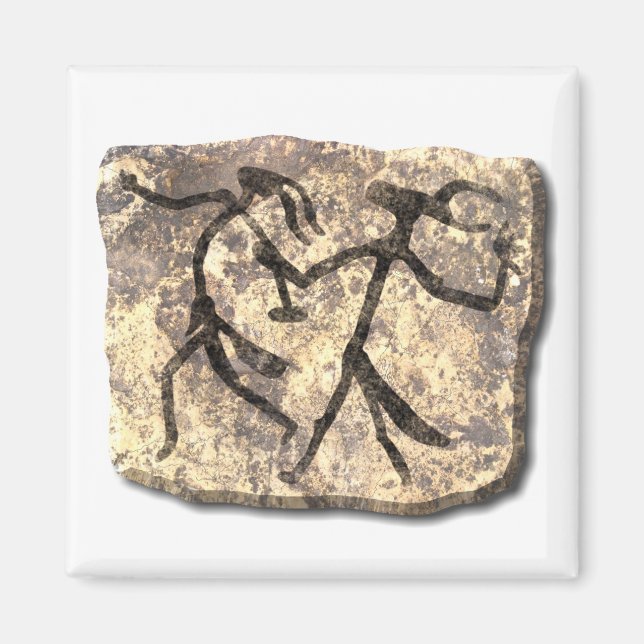 Wizards Dance Stone Magnet (Vorne)
