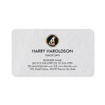 Wizards Hat Icon Magician Business Card