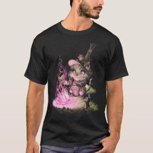 Wizcat zeigt ihre Tricks. T-Shirt