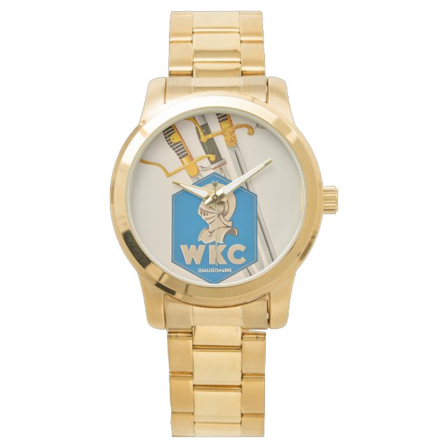 WKC Solingen Deutschland und Armbanduhr (Vorderseite)