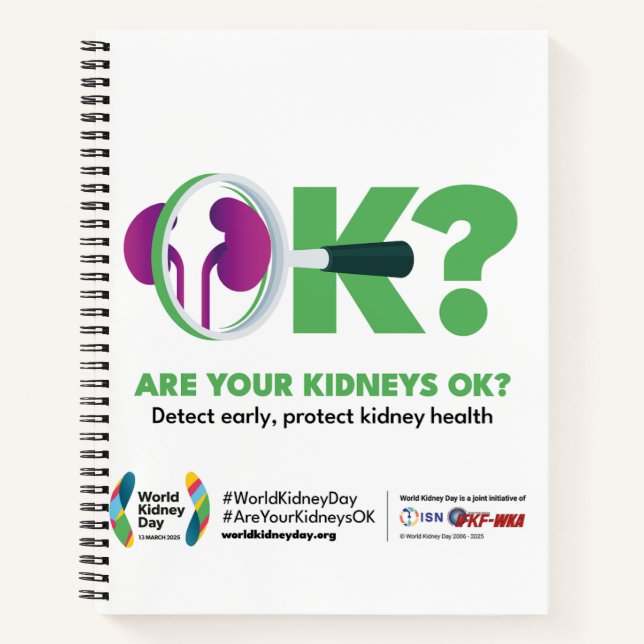 WKD 2025 Spiral Notebook Notizbuch (Vorderseite)