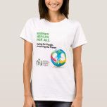 WKD 2026 T-Shirt Women's<br><div class="desc">Show your support for kidney health with this comfortable women's t-shirt,  featuring the 2026 World Kidney Day theme: "Kidney Health for All: Caring for People,  Protecting the Planet".</div>