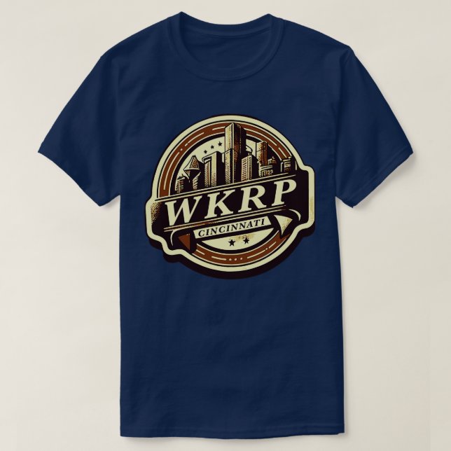 WKRP in Cincinnati T-Shirt (Design vorne)