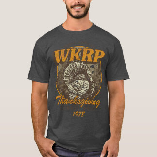 WKRP Truthahn-Drop 1978 Langarm-T-Shirt T-Shirt
