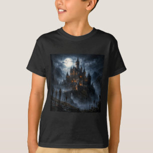 Wlad der Pfähler Dunkle mittelalterliche Burg Kuns T-Shirt