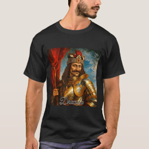 Wlad der Pfähler Mittelalterliches Porträt Dracula T-Shirt