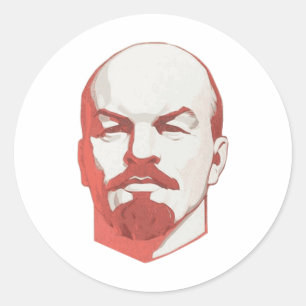 Wladimir Lenin Runder Aufkleber