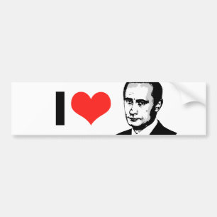 Wladimir Putin Autoaufkleber