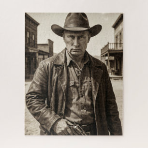 Wladimir Putin Cowboy Wilde Westgrenze