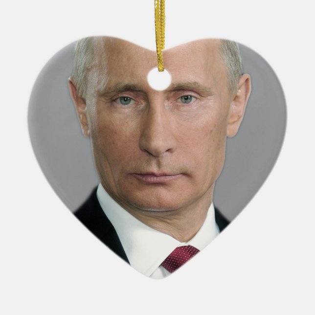 Wladimir Putin Gang Keramikornament (Vorne)