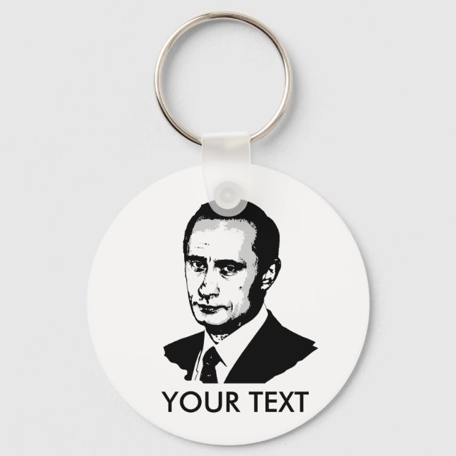 Wladimir Putin Schlüsselanhänger (Vorderseite)