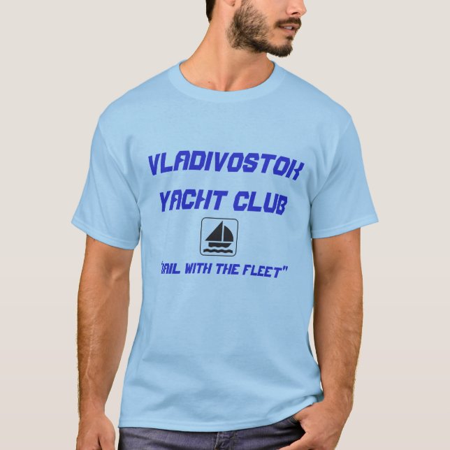 Wladiwostok-Yacht-Verein-T - Shirt (Vorderseite)