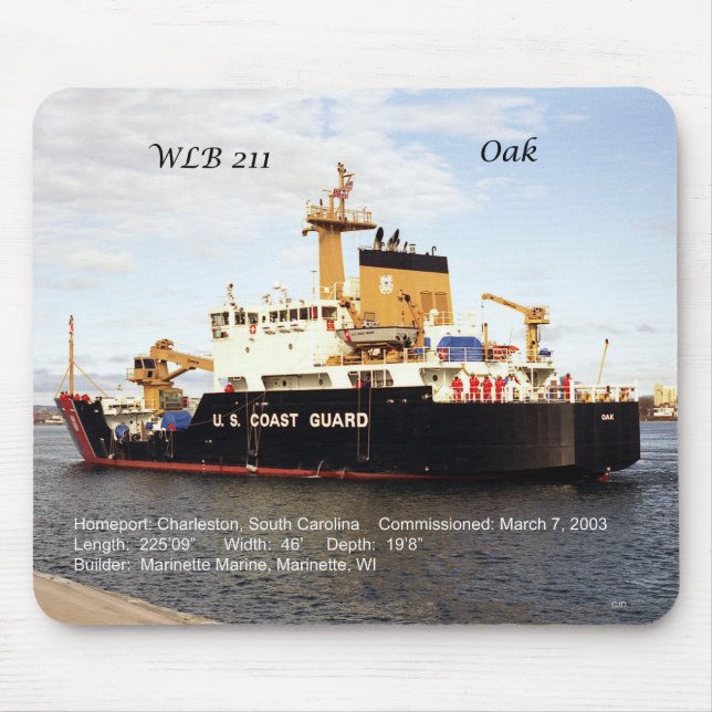 WLB 211 Oak-Mousepad Mousepad (Vorne)