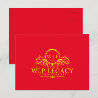 WLP Legacy Foundation LLC Postcard Postkarte