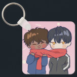 WLU Chibi Keychain Schlüsselanhänger<br><div class="desc">Cute cuddles from Kenta and James!</div>