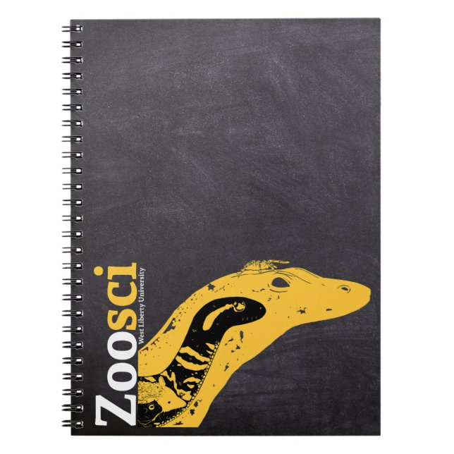 WLU Zoo Sci Spiri Notebook Student Logo #1 Notizblock (Vorderseite)