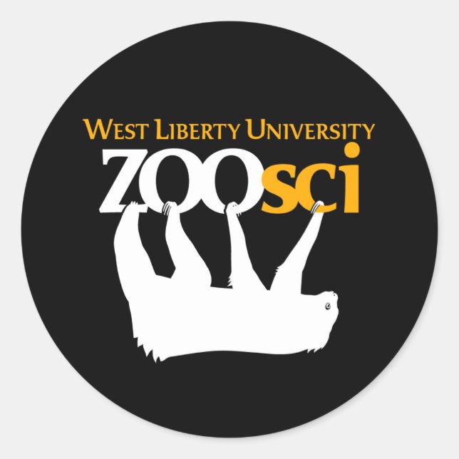 WLU Zoo Science 3" Vinyl Sticker (Vorderseite)