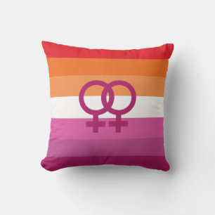 WLW-Lesbenstolzflagge Kissen