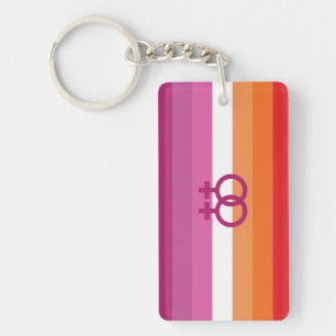 WLW-Lesbenstolzflagge Schlüsselanhänger