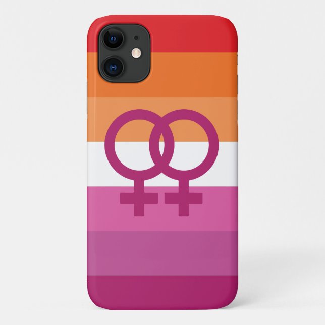 WLW Lesbische Flagge Case-Mate iPhone Hülle (Rückseite)