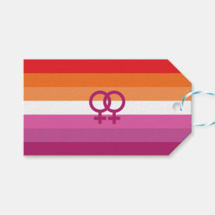 WLW Lesbische Flagge Geschenkanhänger
