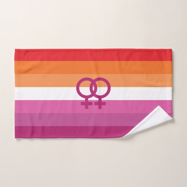 WLW Lesbische Flagge Handtuch (Handtuch)