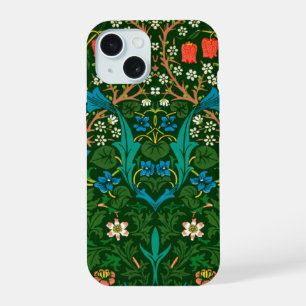 WM Morris Blackthorn Art Nouveau Muster iPhone 15 Hülle