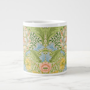 Wm Morris Myrtle Floral Art Nouveau Pastell Jumbo-Tasse