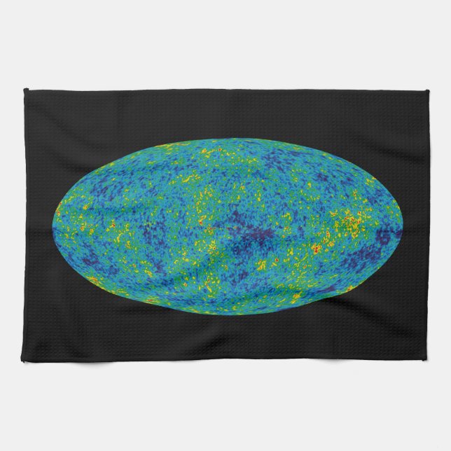 WMAP Microwave Anisotropy Probe Universe Map Geschirrtuch (Horizontal)