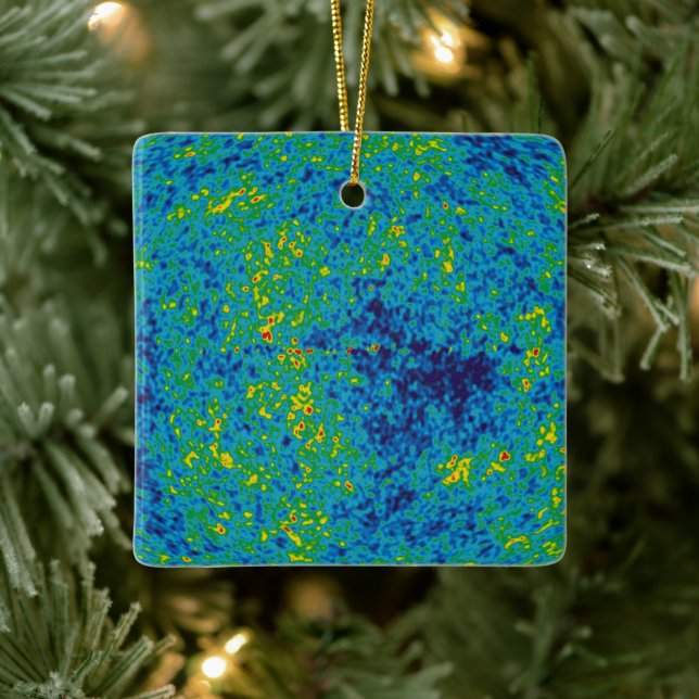 WMAP Microwave Anisotropy Probe Universe Map Keramikornament (Baum)