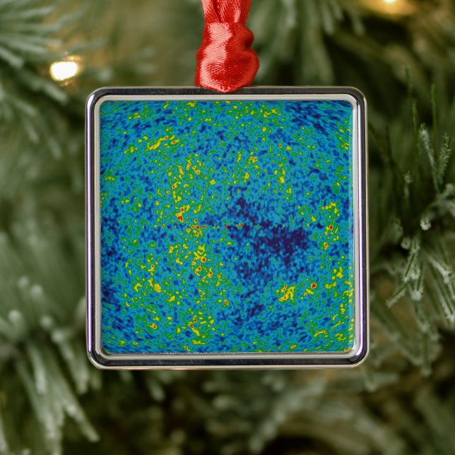 WMAP Microwave Anisotropy Probe Universe Map Ornament Aus Metall (Baum)