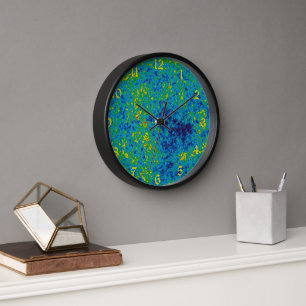 WMAP-Mikrowellen-Anisotropie-Sonde Universum-Karte Uhr