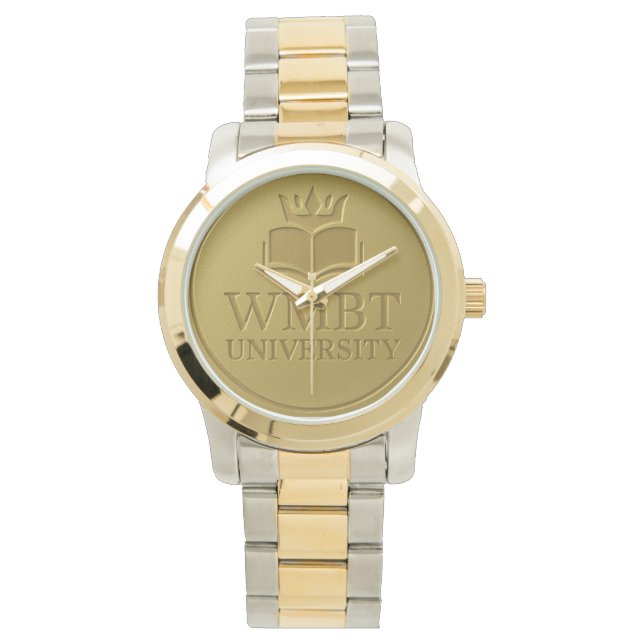 WMBT University  Watch.  Armbanduhr (Vorderseite)