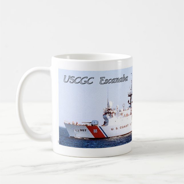 WMEC 907 Escanaba-Tasse Kaffeetasse (Links)