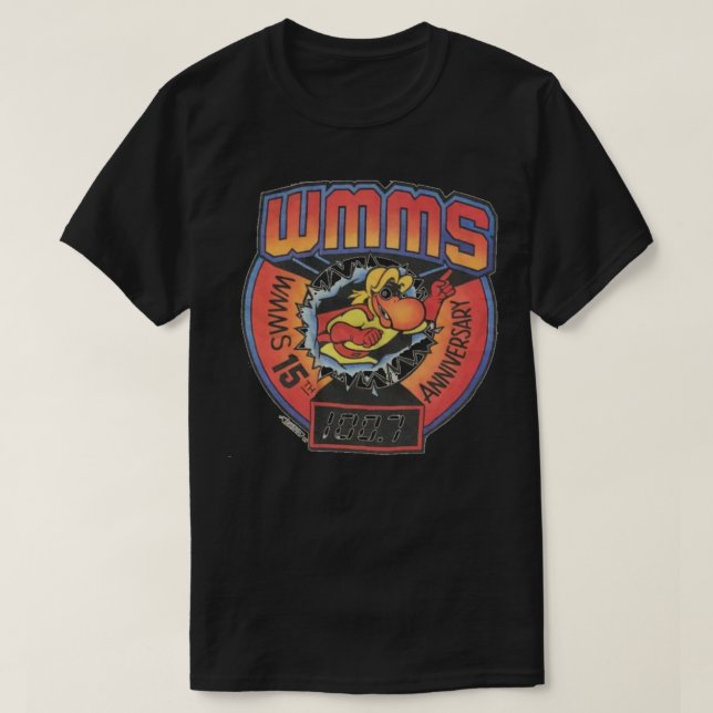 WMMS 15e anniversaire T-shirt classique (Design devant)