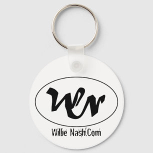wn Logo, Willie Nash.Com Schlüsselanhänger
