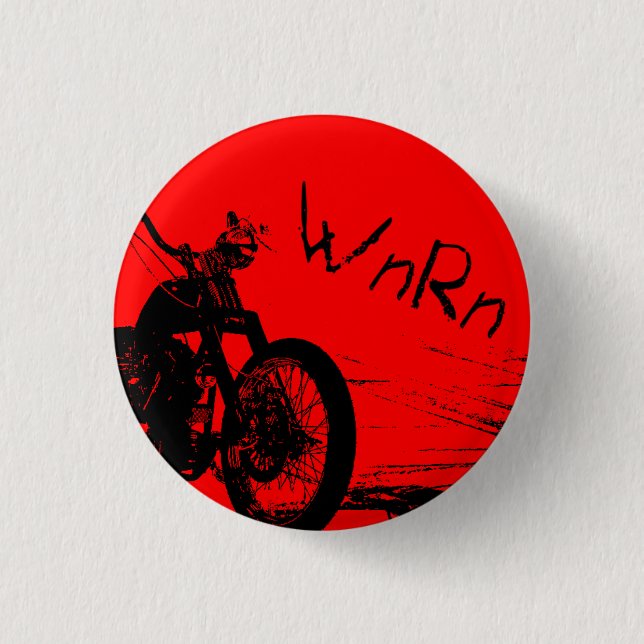 W'nR'n Chopperknopf Button (Vorderseite)