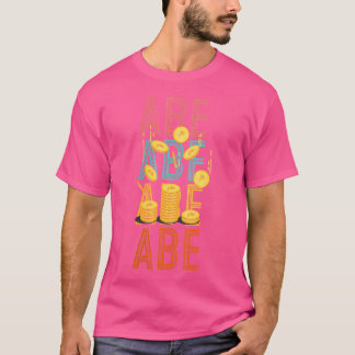 Wo Abe Benutzerdefinierte Münzensammelhobbyist T-Shirt