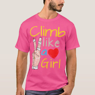 Wo And Girls Rock Klettern T-Shirt