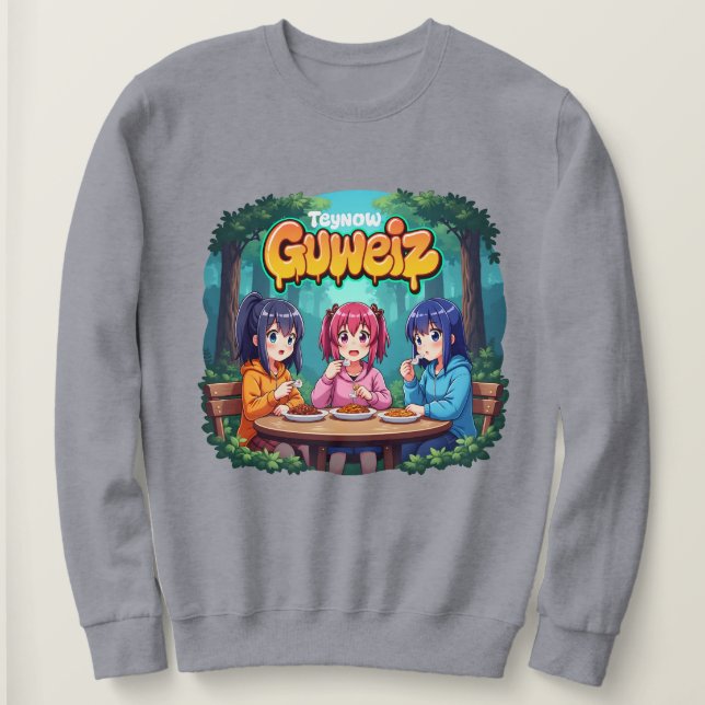 Wo Anime Lifestyle trifft 🌟 Sweatshirt (Design vorne)