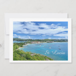Wo Atlantik und Karibik sich in St. Lucia treffen