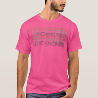 Wo Audio Ingenieur Tonmeister Sound Elektro Akusti T-Shirt