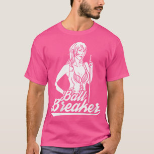 Wo Ball Breakfast Funny Pool Spieler Frauen 8 Ball T-Shirt