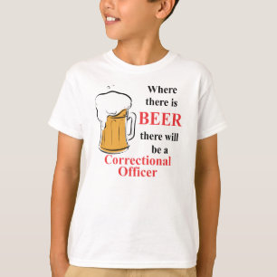 Wo Bier vorhanden ist - Anweisungsbefugter T-Shirt