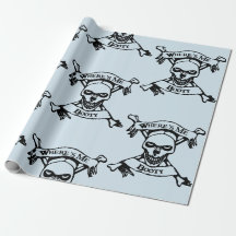 Wo bin ich Hintern Skull und Crossbones