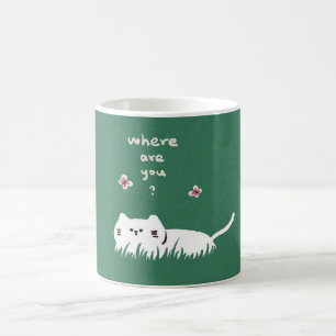 Wo bist du? kaffeetasse