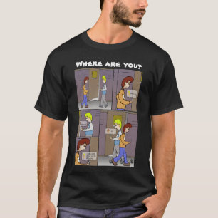 Wo bist du Schwarzer T - Shirt? T-Shirt