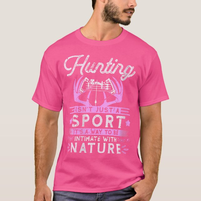 Wo Bow Hunter Spirituelle Natur Lover Archery Hunt T-Shirt (Vorderseite)