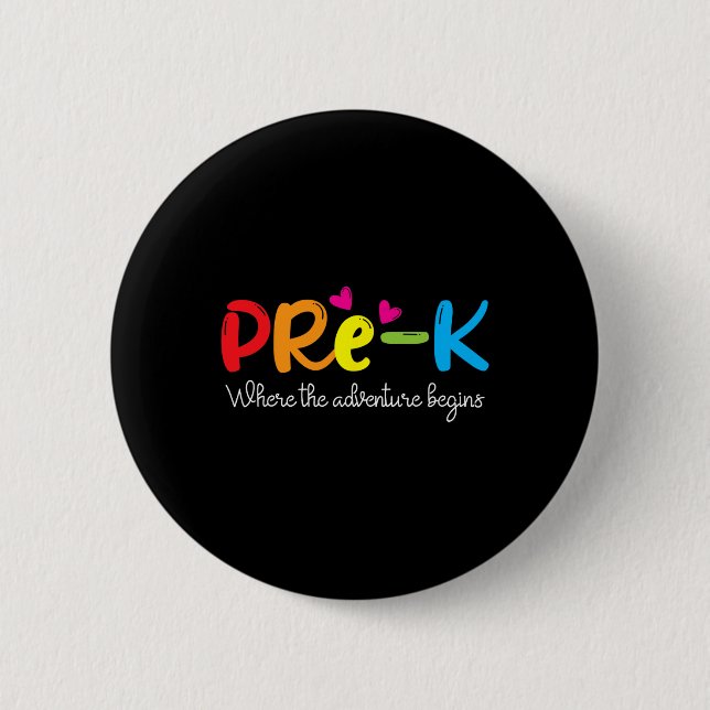 Wo das Abenteuer beginnt Button (Vorderseite)