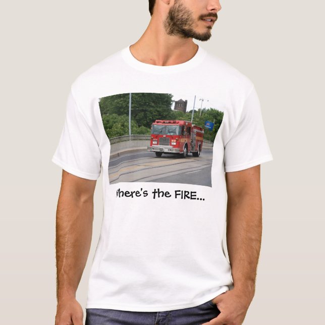 Wo das FEUER… ist T-Shirt (Vorderseite)